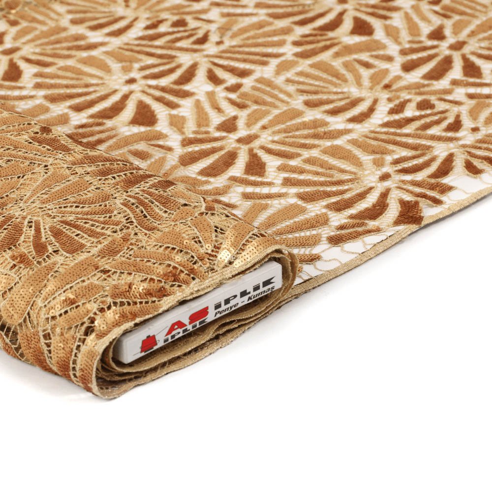 Güneş Desenli Payet İşlemeli Dantel Abiye 156.25 TL + KDV
